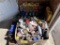 LOT OF ASSORTED LUBRICANTS, OILS, ANTIFREEZE IN CORNER