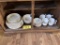 40-PC COVINGTON EDITION STONEWARE DISH SET, SERVICE FOR (8)