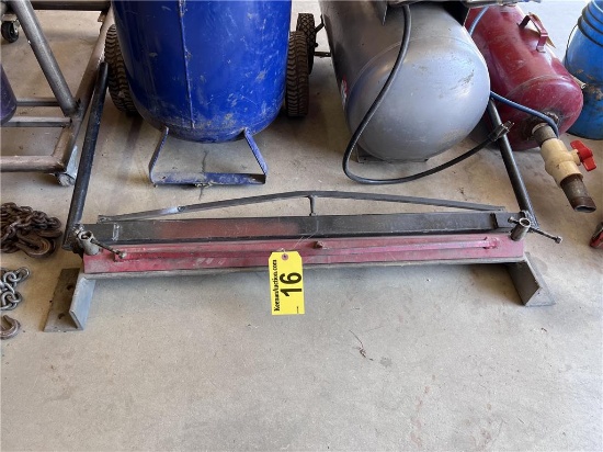 39" BENDING BRAKE