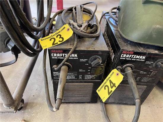 SEARS CRAFTSMAN WIRE FEED MIG WELDER