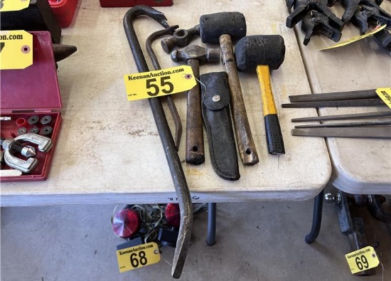 LOT OF 7-ASSORTED HAND TOOLS