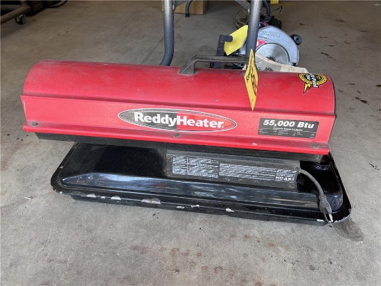REDDY HEATER 55,000 BTU SPACE HEATER, MULTI FUEL
