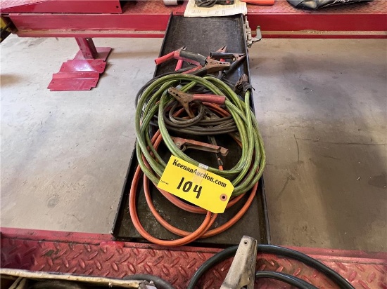 LOT: 3-SETS OF JUMPER CABLES
