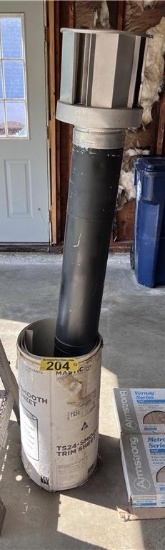 LOT: TRIM COIL & CHIMNEY PIPE W/ CAP