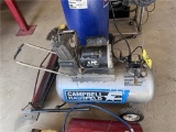 CAMPBELL HAUSFELD 20-GAL. HORIZONTAL AIR COMPRESSOR, 5HP