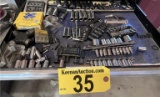 CONTENTS OF 1-DRAWER: ASSORTED SOCKETS & DRILL BITS