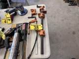 LOT OF ASSORTED PONY CLAMPS