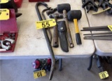 LOT OF 7-ASSORTED HAND TOOLS