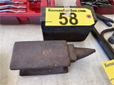 LOT OF 2-ANVILS