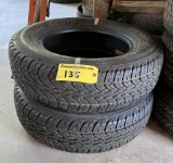 LOT OF 2-YOKOHAMA P215/70R16 TIRES