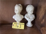 LOT: 2-ALEXANDER BACKER CHILDS BUSTS