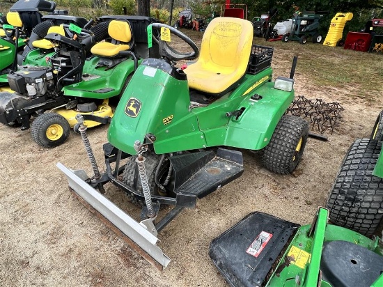 JOHN DEERE HYDRO 3WD BUNKER & FIELD RAKE