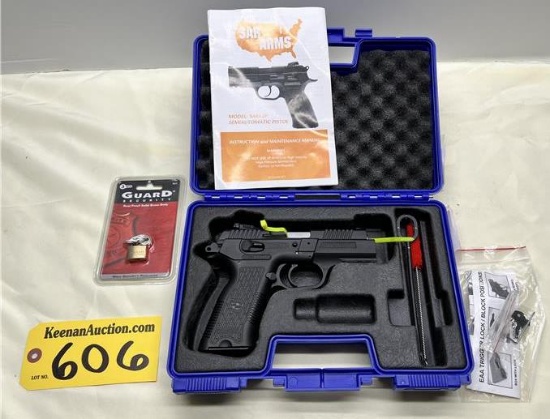 SAR ARMS SARK2 SEMI-AUTOMATIC 9MM HANDGUN, S/N: T1102-13C05266