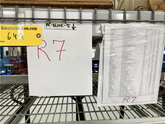 LOT RACK 7: HAND GUARD PARTS, BIPOD ADAPTORS,  MAGPUL PARTS, $5,800 AT COST