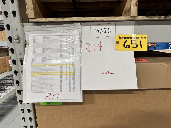 LOT RACK 14: BARREL PARTS, BLANKS, EXTENSIONS, $88,189 AT COST