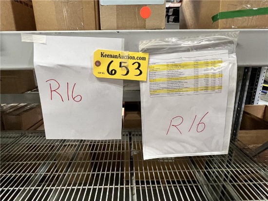 LOT RACK 16: UPPER RECEIVERS STRIPPED, HANDGUARDS FREE FLOAT, $13,307 AT COST