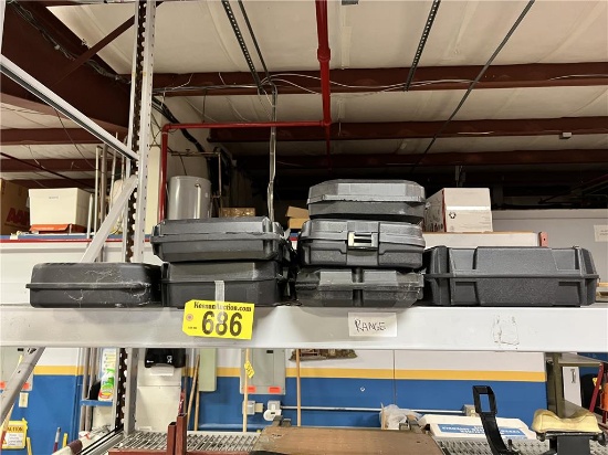 $BID PRICE X 7 - (7) ASSORTED HARD GUN CASES, 48", 46", 45", (3) 40"