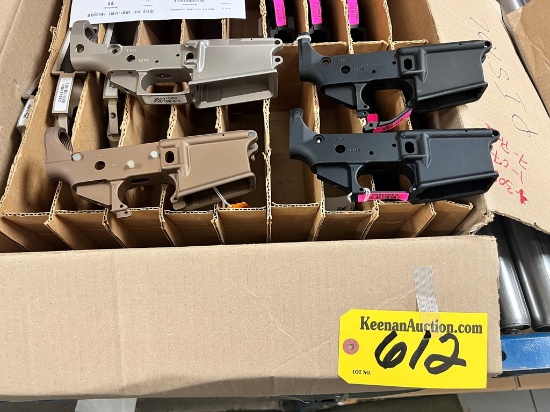 $BID PRICE X 12 - (12) ASSORTED 223 & 308 LOWER RECEIVERS