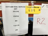 LOT RACK 2: BOLT ASSEMBLIES & SMALL PARTS FOR ASSEMBLY: $95,118 AT COST