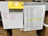 LOT RACK 12: BARRELS, UPPER RECEIVERS,  PARTS, PIC BLOCKS. $87,659 AT COST