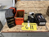 LOT:  156+/- ROUNDS OF 7.62X39 W/ 5-CLIPS