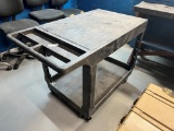 BLACK PLASTIC SHOP CART
