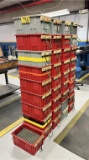 PLASTIC TOTES, 96-HOLE DIVIDER, 10