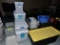 LOT: 34-ASSORTED PLASTIC STORAGE TOTES
