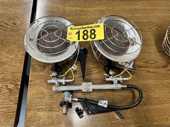 MR. HEATER 30,000 BTU DOUBLE TANK TOP LP HEATER