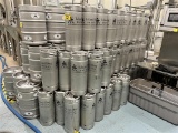 (71) 5.6-GALLON, 1/4-BBL ALUMINUM KEGS