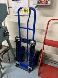 LOT: 2-WHEELED HAND CART, 4-WHEEL DOLLY