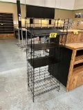 5-SHELF WIRE DISPLAY/STORAGE RACK
