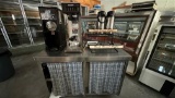STAINLESS STEEL 4' X 3' COUNTER/CABINET
