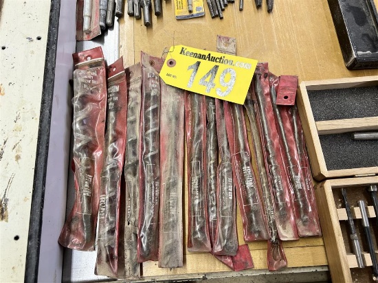 BID PRICE X QUANTITY: (13) ASSORTED IRWIN AUGER BITS