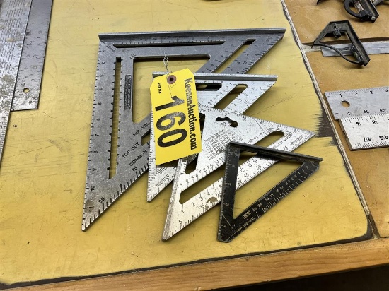 LOT OF 4-ASSORTED SPEED SQUARES