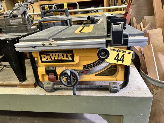 DEWALT MODEL DW745 10" PORTABLE TABLE SAW