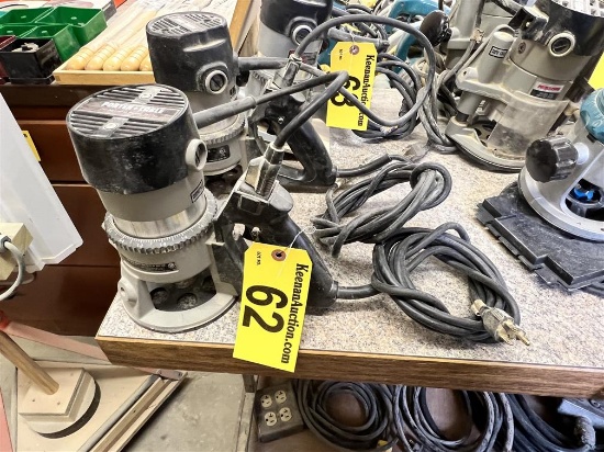 BID PRICE X QUANTITY: (2) PORTER CABLE MODEL 691 ROUTERS