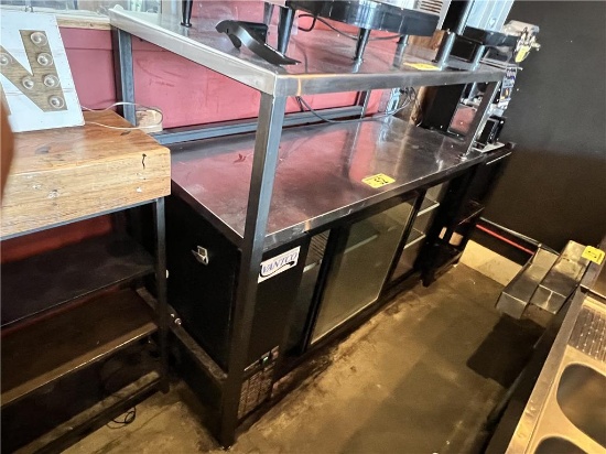 STAINLESS STEEL RISER, 54"W X 25.5"D X 15.5"H