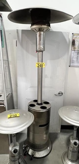 SUNSTAR 7' PROPANE PATIO HEATER, WITH CUP HOLDERS