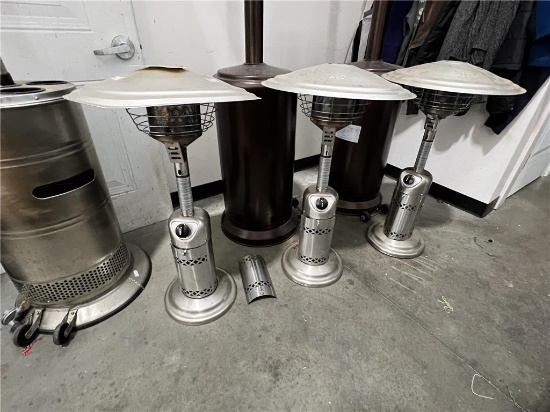 $BID PRICE X 3 - (3) 36" PROPANE PATIO HEATERS