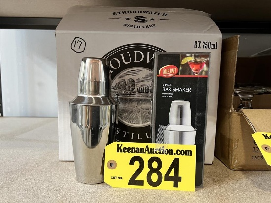 $BID PRICE X 17 - (17) NEW 3-PIECE SHAKER SETS, 16OZ.