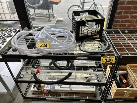 LOT OF HOSES & PUMPS