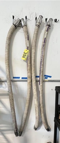 $BID PRICE X 4 - (4) HEAVY DUTY 5' HOSES