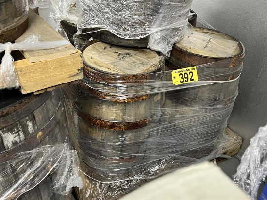 $BID PRICE X 4 - (4) WHISKEY BARRELS