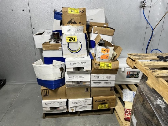 PALLET OF APPROX. (176) CANS OF ASSORTED PAINTS & STAINS