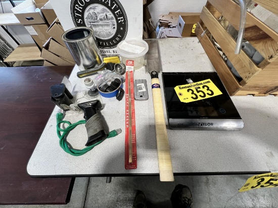 MISC. LOT:  SAW, HAND TOOLS