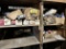 LOT OF AUTOMOTIVE LIGHT BULBS & SPARK PLUGS ON 5-SHELVES