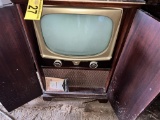 VINTAGE MOTOROLA CONSOLE TELEVISION