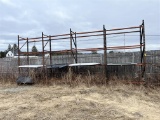 LOT: 4-SECTIONS OF RACKING, 32'W X 48