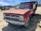 1989 CHEVROLET CUSTOM DELUXE 30 CAB-N-CHASSIS W/ RACK BODY, MANUAL TRANSMISSION